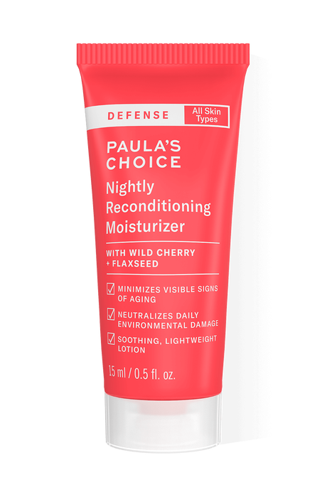 Defense Feuchtigkeitscreme - Deluxe-Probe Defense Nightly Reconditioning Moisturizer Travel size