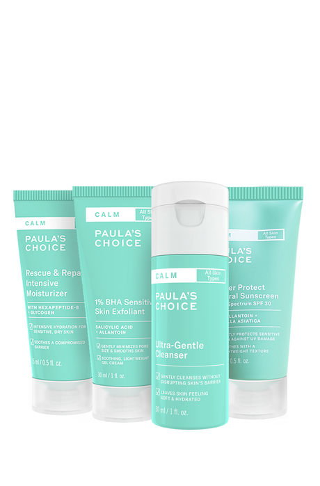 Calm Deluxe-Proben Set - Trockene Haut Calm Normal to Dry skin Travel kit