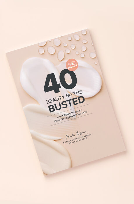 '40 Beauty Myths Busted' von Paula Begoun und Bryan Barron Mythbook Paula