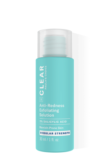Clear Regular Strength 2% BHA Peeling - Deluxe-Probe Clear Regular Strength Anti-Redness Exfoliating Solution Salicylic Acid Trial Size