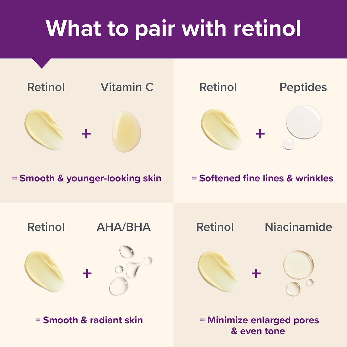 What to pair with retinol