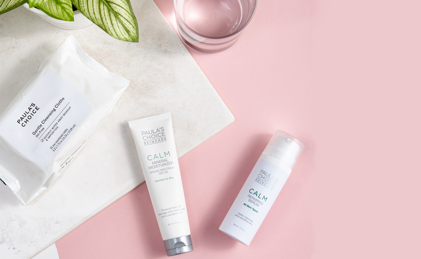 Für empfindliche Haut: die Calm Produktlinie Für empfindliche Haut: die Calm Produktlinie
